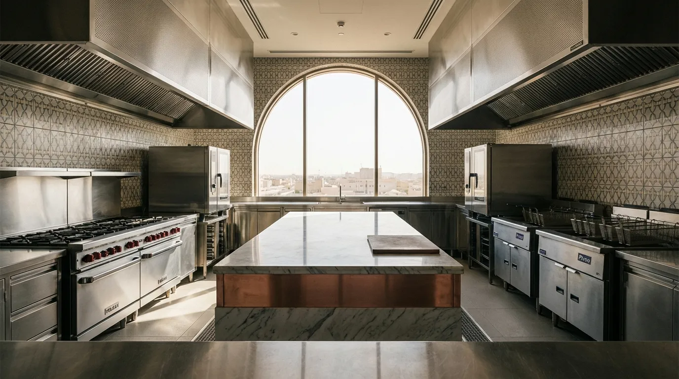 اختيار شركة تجهيز المطاعم